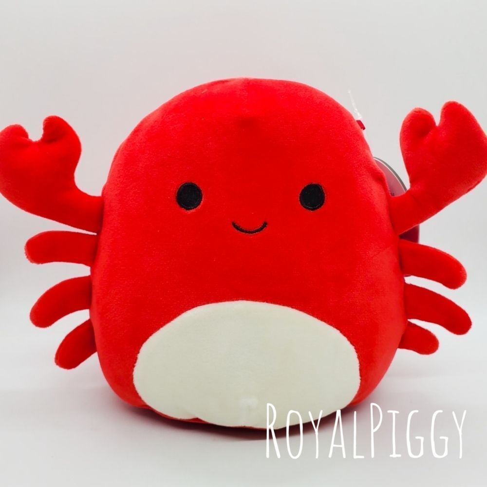8" Squishmallow baby Carlos the Crab plush Kellytoy Stuffed Animal